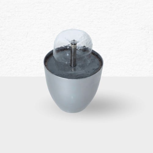 نافورة متنقلة جاهزة كروية مع الحوض